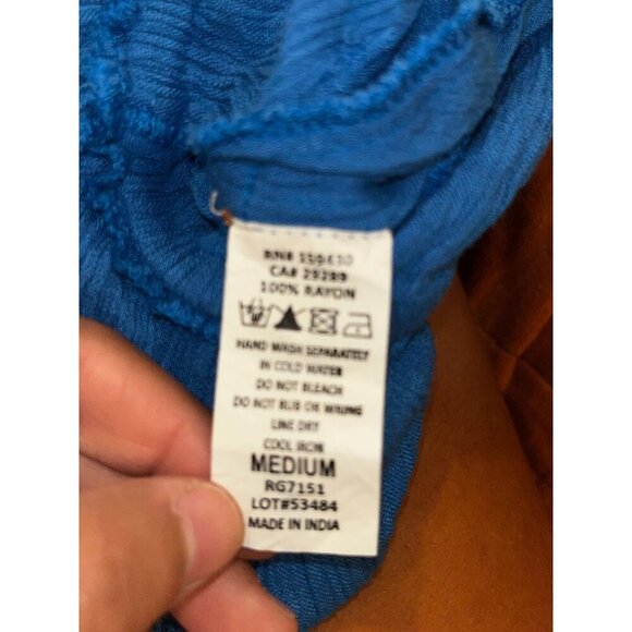 Elan Blue Strapless Jumpsuit  Women's Size Medium - Picture 9 of 10